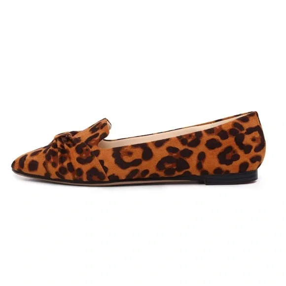 Comfortable Cushion Leopard Print Women's Ballet Flats - Picture 8 of 14